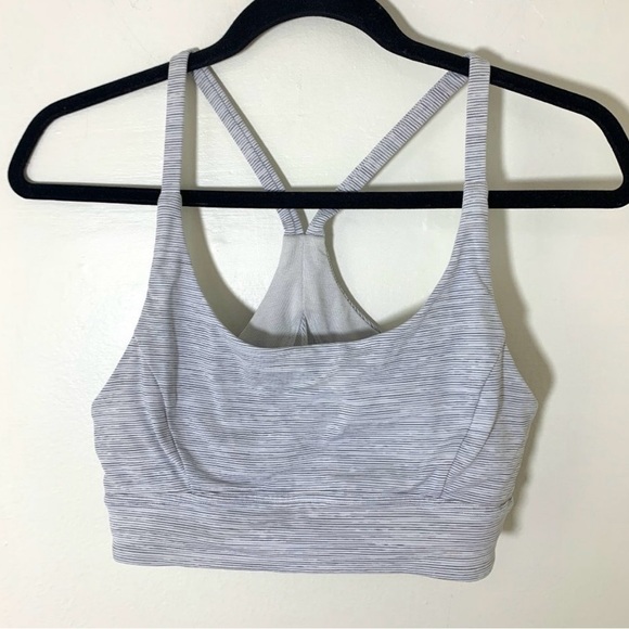 Lululemon Train Times Bra Mesh Back Sports Bra 8 - Picture 2 of 5